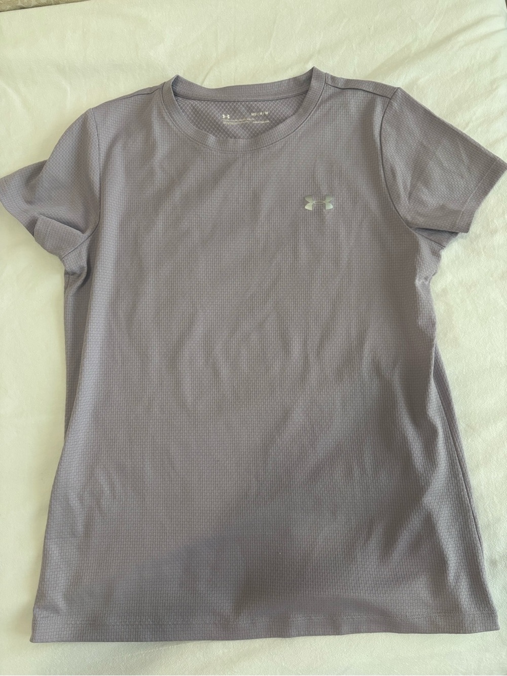 Under Armour Women's Lavender Short Sleeve Performance Tee